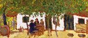 Jozsef Rippl-Ronai In the Vineyard oil painting reproduction